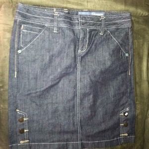 Blue denim skirts :)