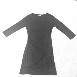 Black cotton dress