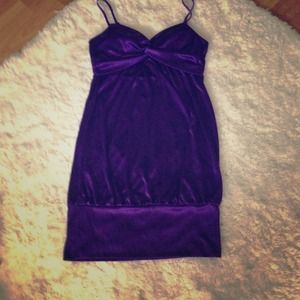 Forever21 purple banded dress/ tunic