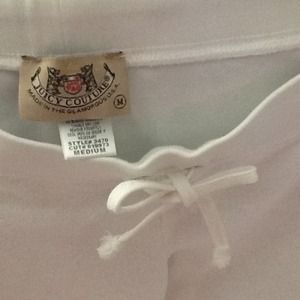 Juicy Couture white cotton pants !!SALE,!!!