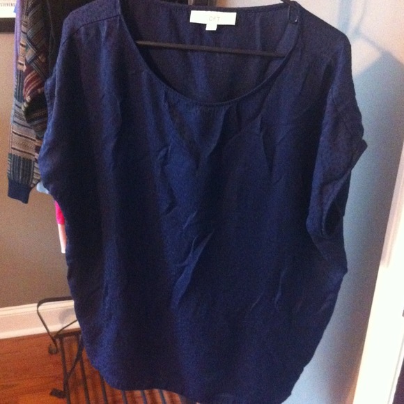 Ann Taylor Loft Stars Loose Top