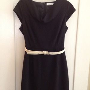 Black Cocktail Dress by Calvin Klein