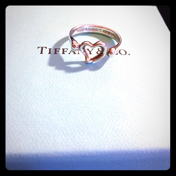 Tiffany & Co. Elsa Peretti Open Heart Ring