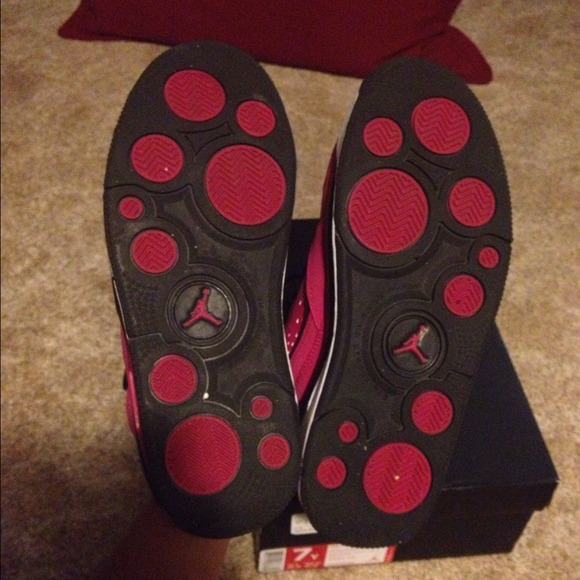 ❌❌SOLD!❌❌ 👞Jordan SC-2 in Voltage Cherry, Flights - Picture 3 of 4