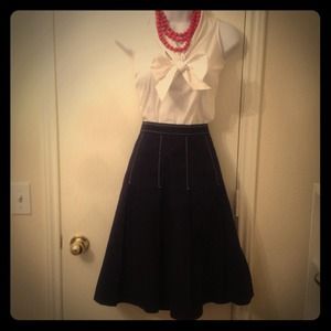 🎉Two skirt bundle! Nautical Skirt⚓Purple Skirt