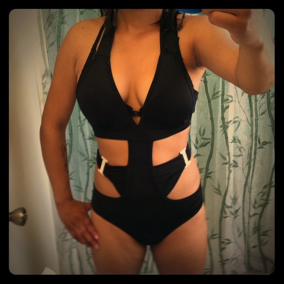 Pretty Espiral black bikini