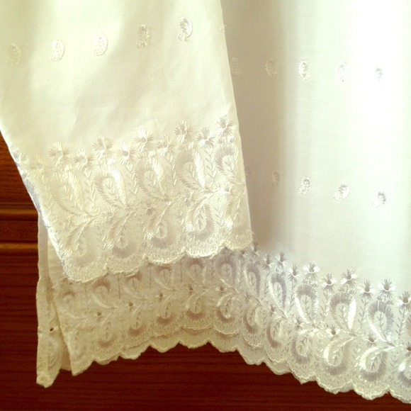 SOLD!!!!(locally) White tunic/blouse