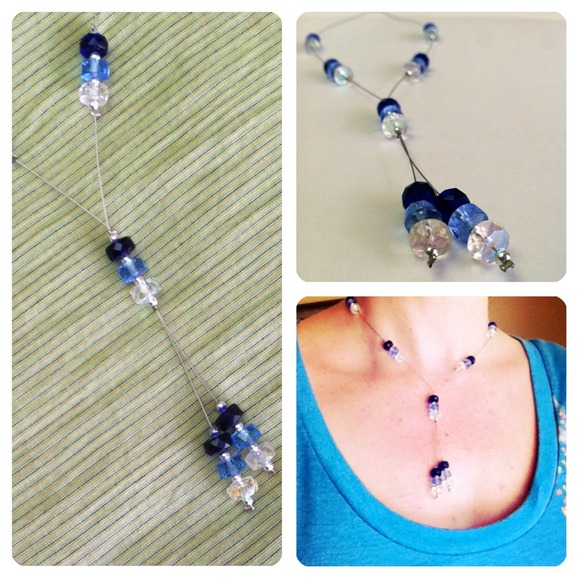 Glass beaded Necklace from Italy