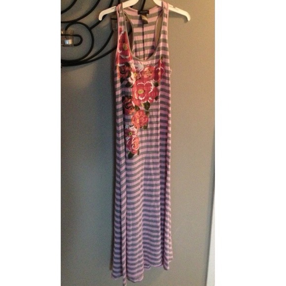 💢SOLD💢 Striped & Floral Maxi 😍