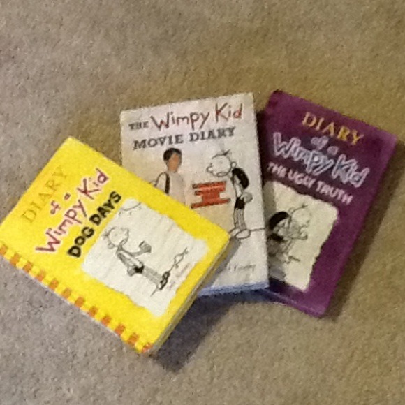 Diary of a wimpy kid books