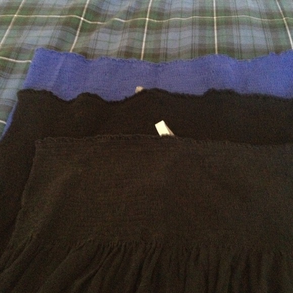 3 tube top cover ups.  X xl xxl
