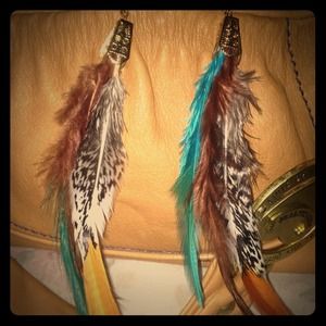 Feather Earrings 💁