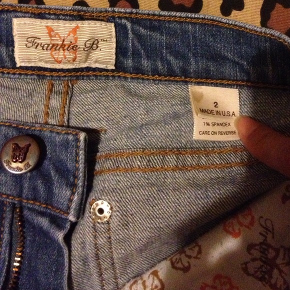 🔴SOLD!🔴Frankie B cut off shorts! - Picture 3 of 3