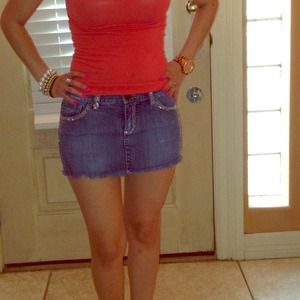 🚫SOLD🚫👍Cute jean skirt 👍