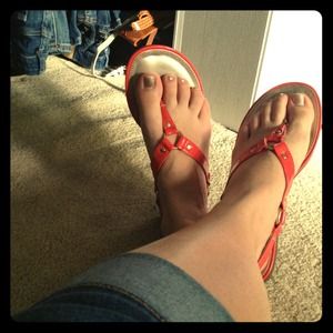 Coral Thong Sandal