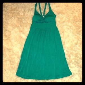 Green summer dress size M. $5