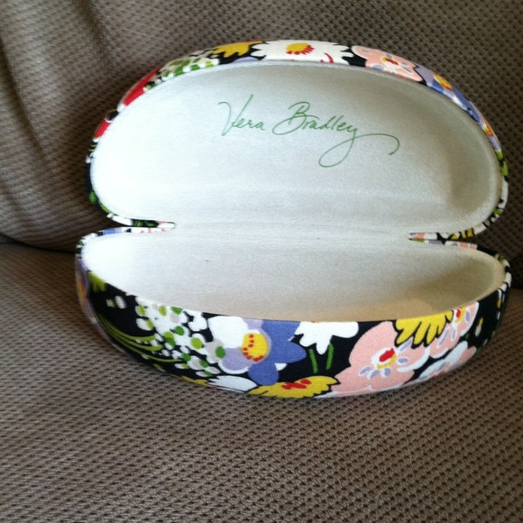 Vera Bradley sun glass case.