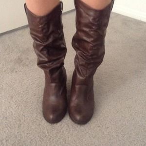Brown boots