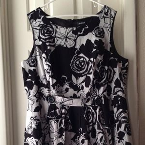 Retro Plus Size Dress - Avenue - Size 22