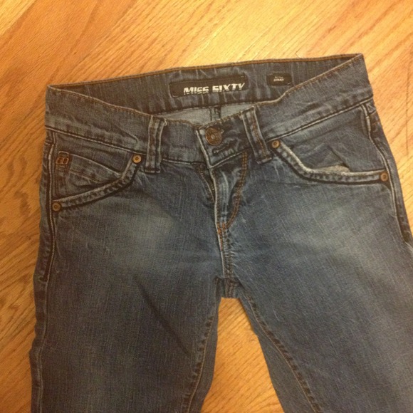 100% authentic Miss Sixty skinny jeans size 28 - Picture 2 of 4