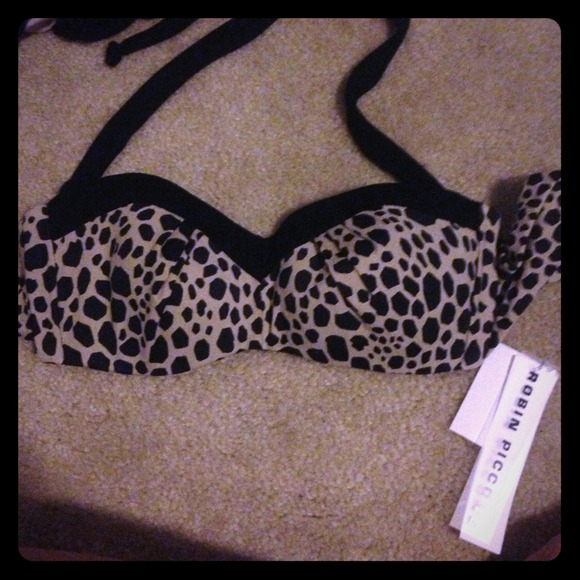 Chita print swimsuit top