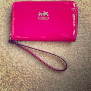 Coach wristlet for $25