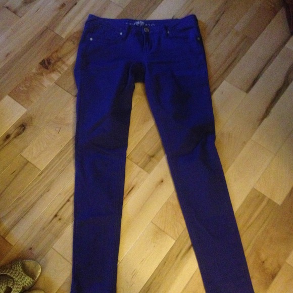 Size 3 Purple Skinnies - Picture 2 of 3