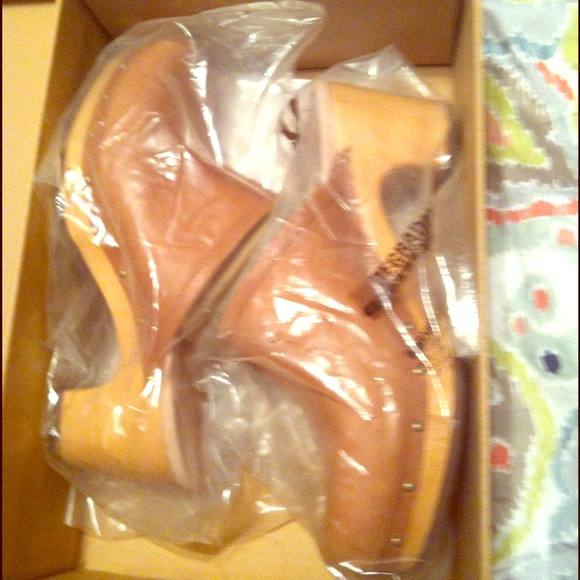 Authentic ugg Australia clogs. Chestnut color Sz9