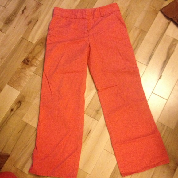 Size 4 Coral Wide leg pant - Picture 2 of 3