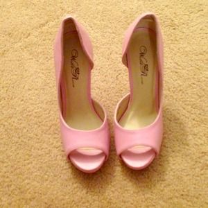 Light pink heels