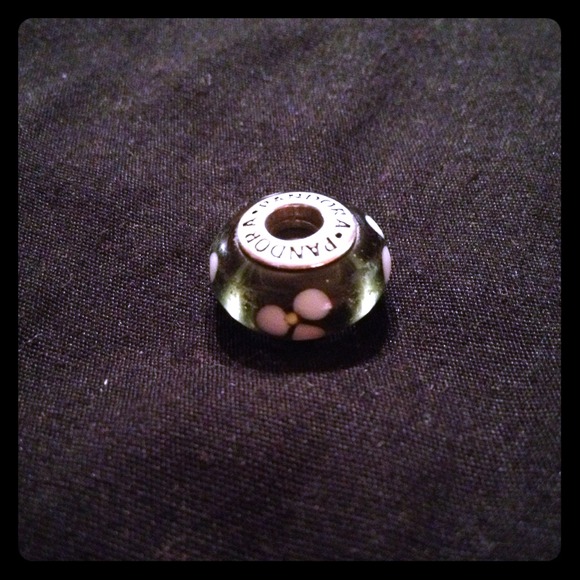 Sold Glass Pandora Charm