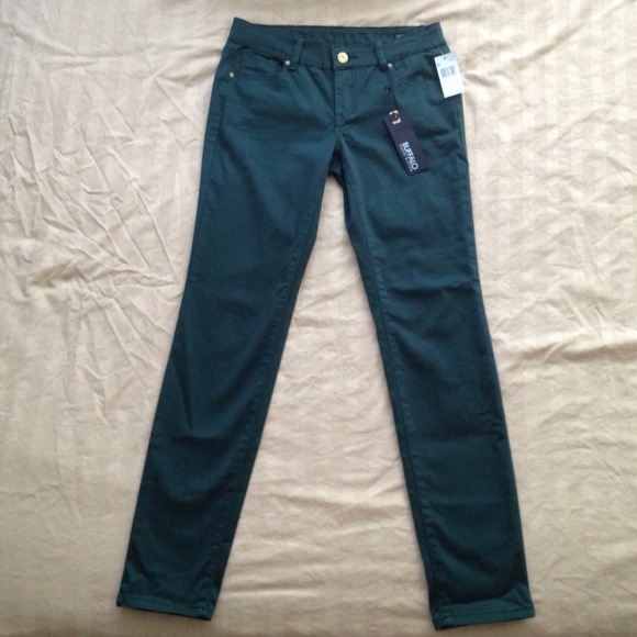 Green Buffalo David Bitton Gibson Skinny Jeans