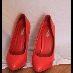 Hot red shoes