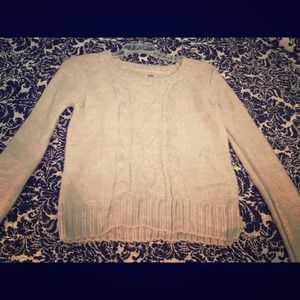 Cream sweater