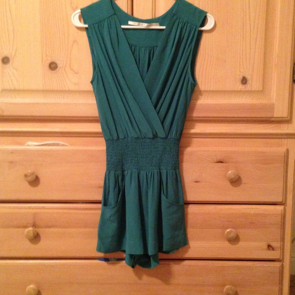 Silk romper Twelth street by Cynthia Vincent