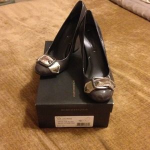 BCBGMaxAzria "Javana" Pewter Pump