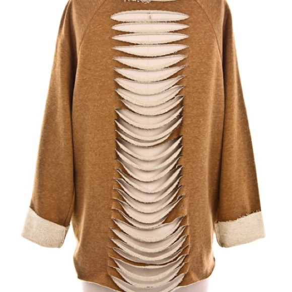 slit back top