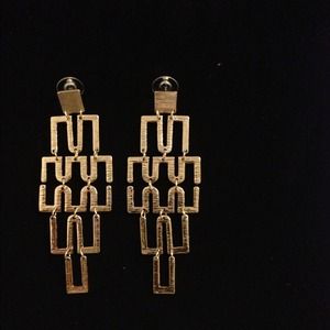 Squared Drop Earrings