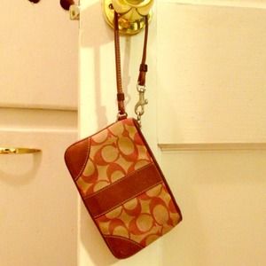 Coach wristlet