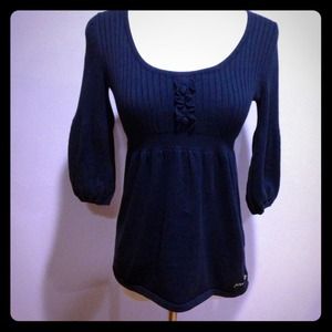 ❌SOLD❌Adorable babydoll knit top by DKNY!
