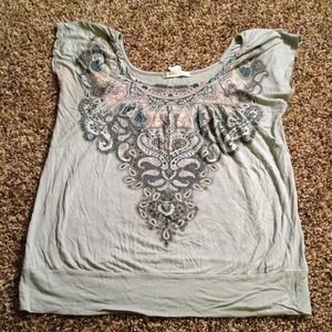 Charlotte Russe decorative tee
