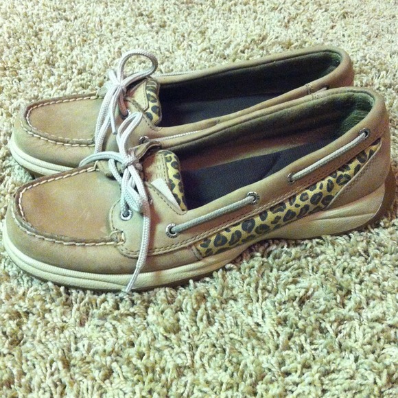 Sperry's Laguna Style Slip-on Boat Shoe - Leopard