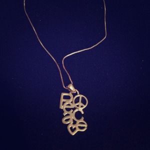 Sterling Silver Peace Neckless