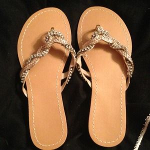 Dressy Flip Flops (NWOT)