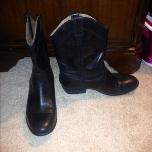 Black Madden girl cowboy boots