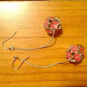 Flower earrings