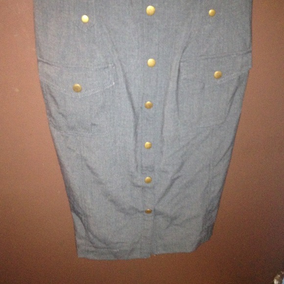 Calvin Klein Grey Dress Size 8 - Picture 3 of 3