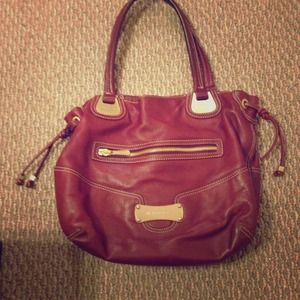 Authentic Michael Kors Maroon+gold for SALE!