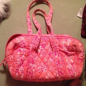 Pink floral Vera Bradley