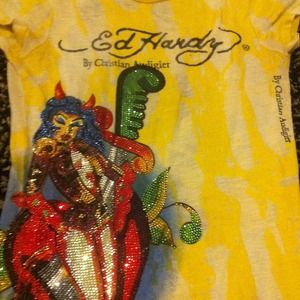 Ed hardy by Christian Audigier T shirt
